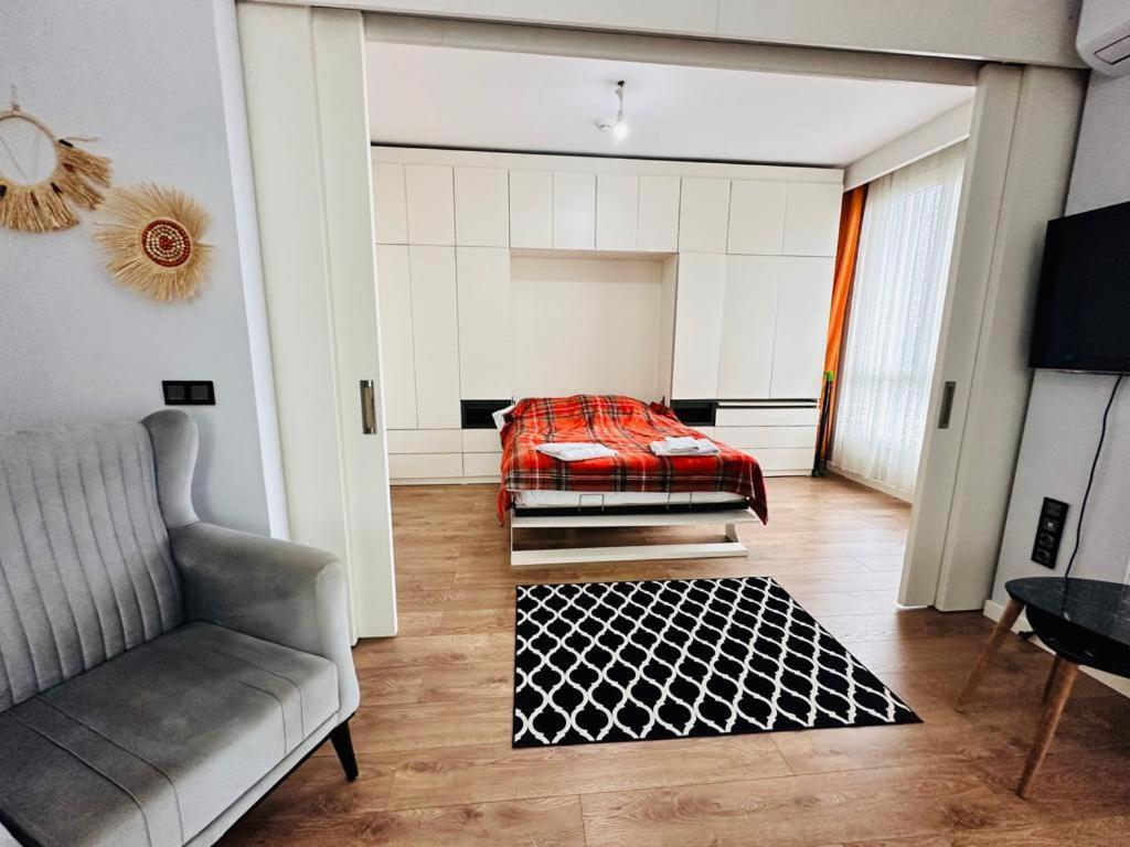 Lux Next To Outlet In High Floor 26 Apartament Istanbul