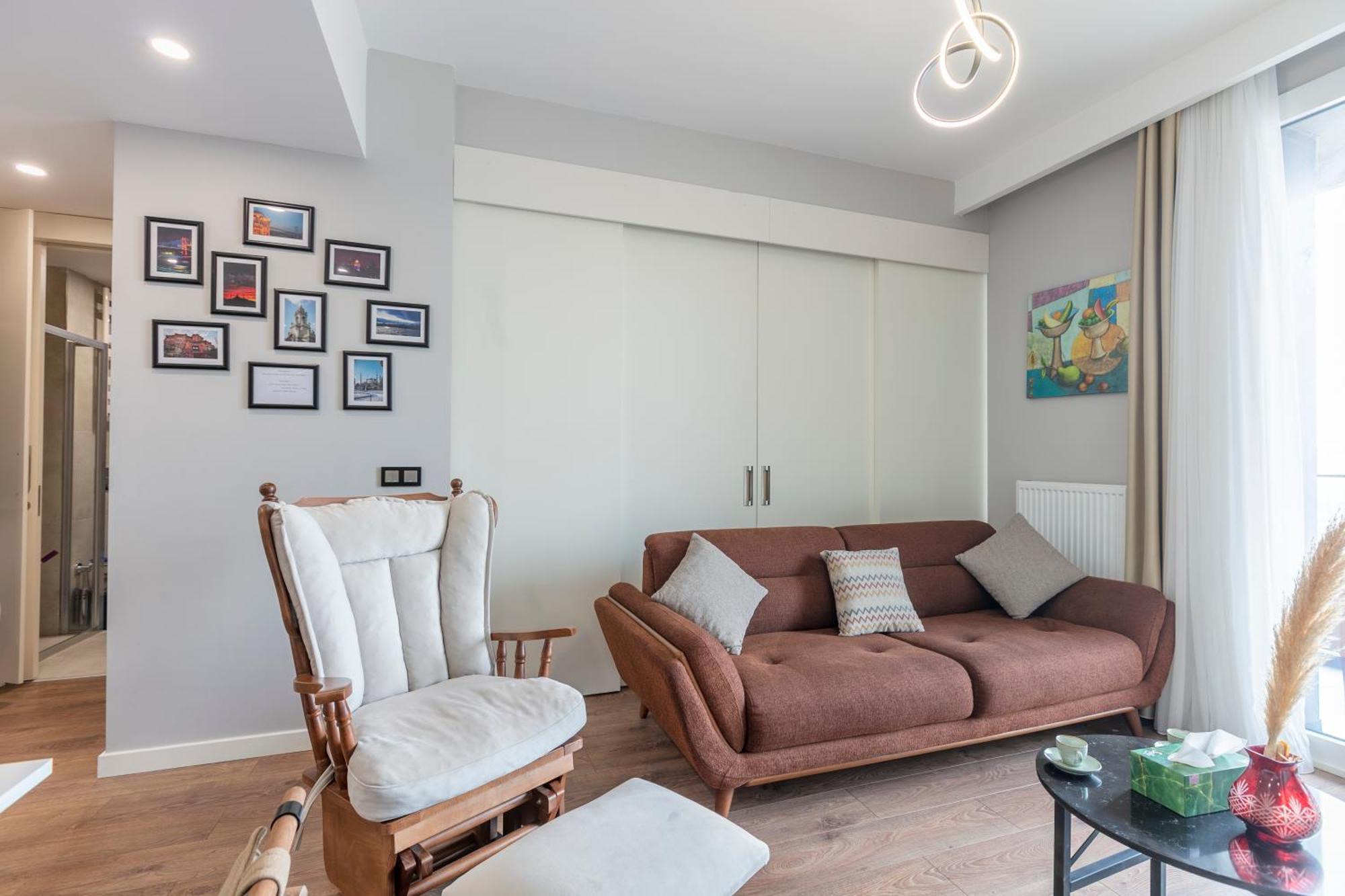 Lux Next To Outlet In High Floor 26 Apartament Istanbul